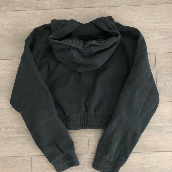 Gymshark cropped hoodie sweater top shirt Medium M yoga workout - Picture 7 of 7